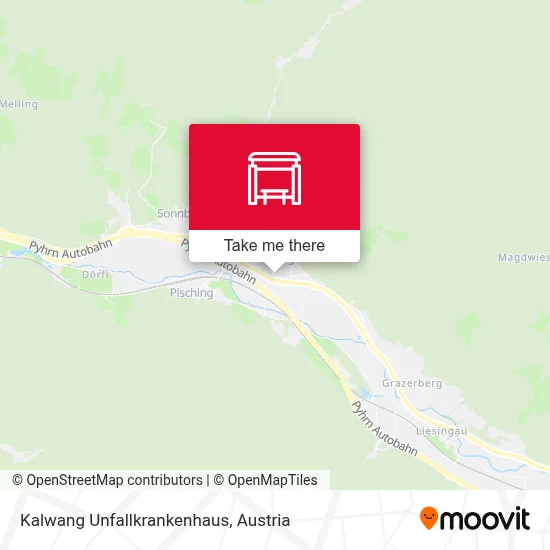 Kalwang Unfallkrankenhaus map