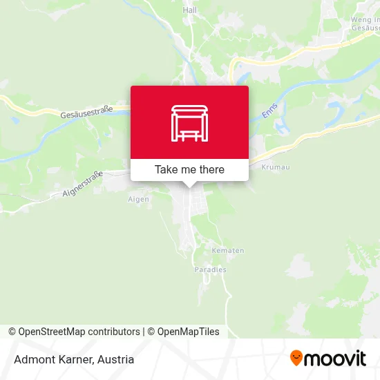 Admont Karner map
