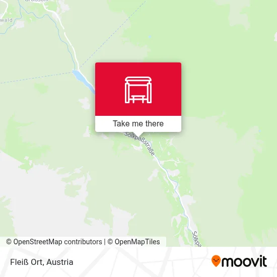 Fleiß Ort map