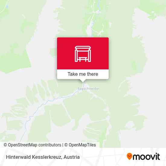 Hinterwald Kesslerkreuz map