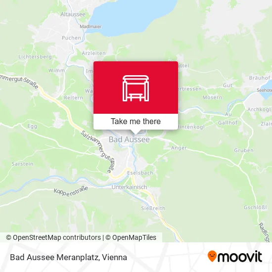 Bad Aussee Meranplatz map
