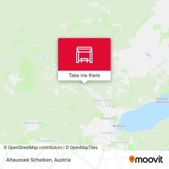 Altaussee Scheiben map