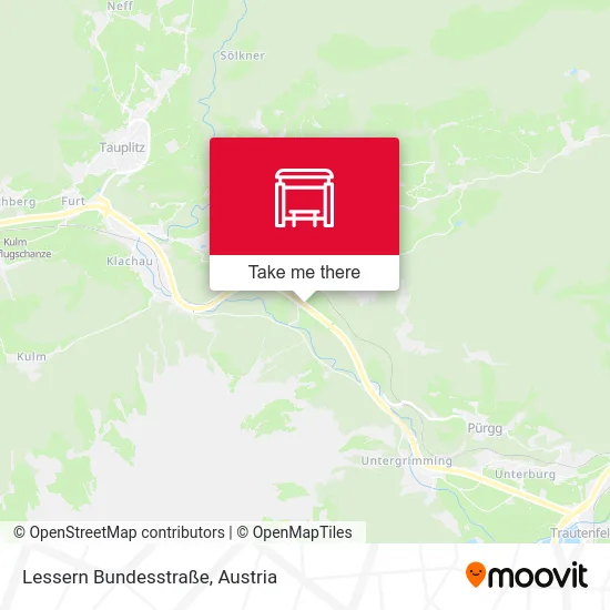 Lessern Bundesstraße map