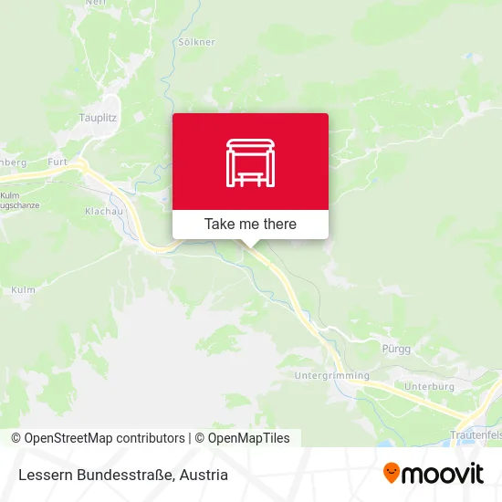 Lessern Bundesstraße map