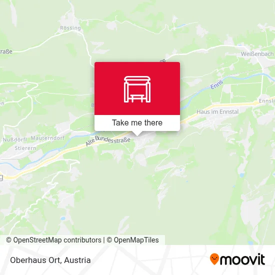 Oberhaus Ort map