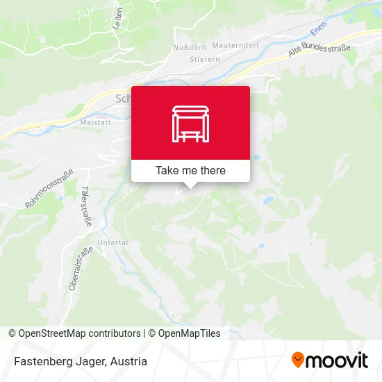 Fastenberg Jager map