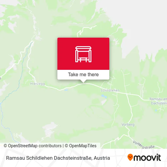 Ramsau Schildlehen Dachsteinstraße map