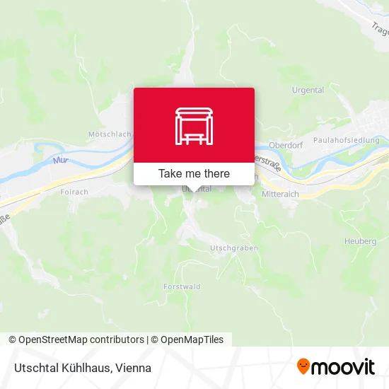 Utschtal Kühlhaus map
