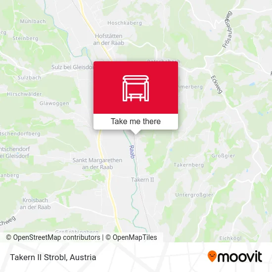 Takern II Strobl map