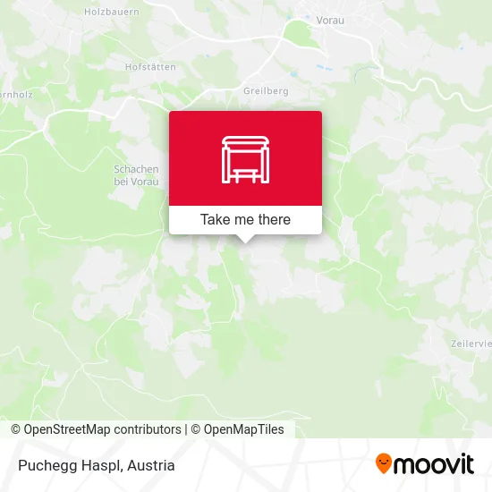 Puchegg Haspl map