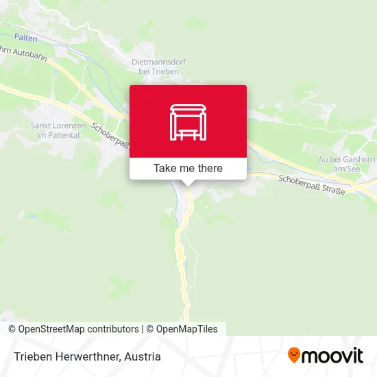 Trieben Herwerthner map