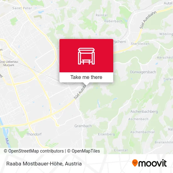 Raaba Mostbauer-Höhe map