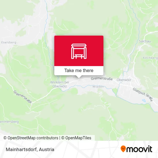 Mainhartsdorf map