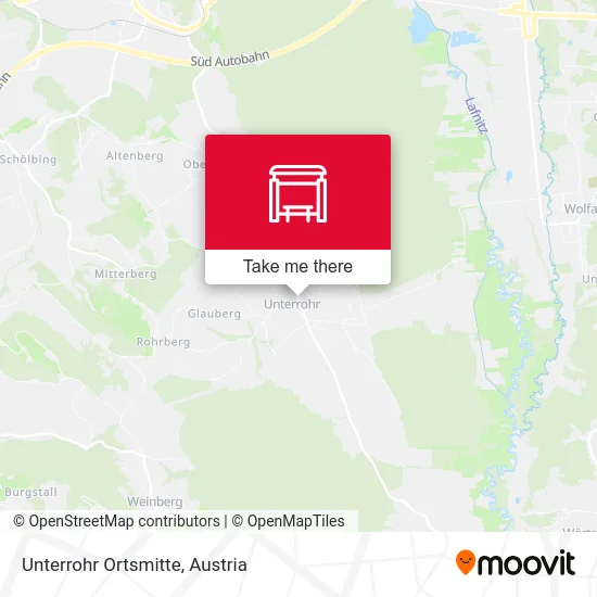 Unterrohr Ortsmitte map