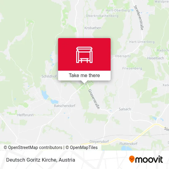 Deutsch Goritz Kirche map