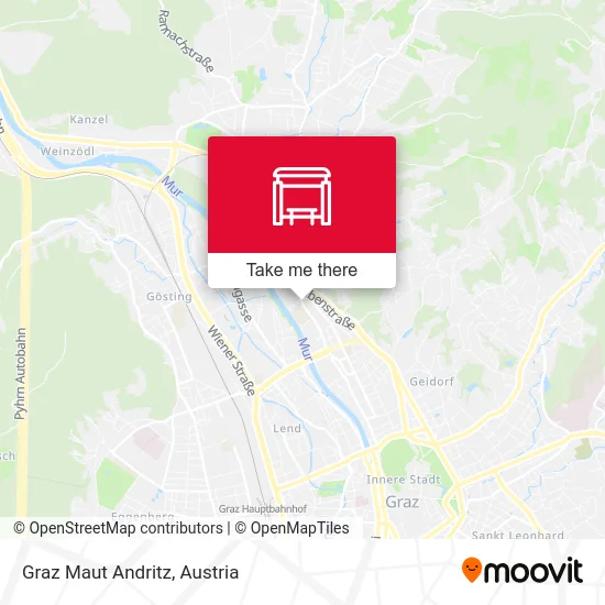 Graz Maut Andritz map
