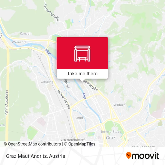 Graz Maut Andritz map