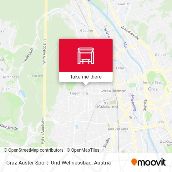Graz Auster Sport- Und Wellnessbad map