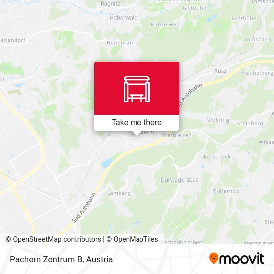 Pachern Zentrum B map