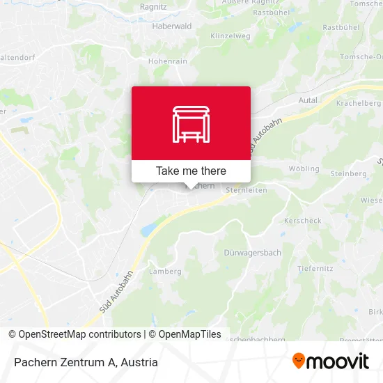 Pachern Zentrum A map