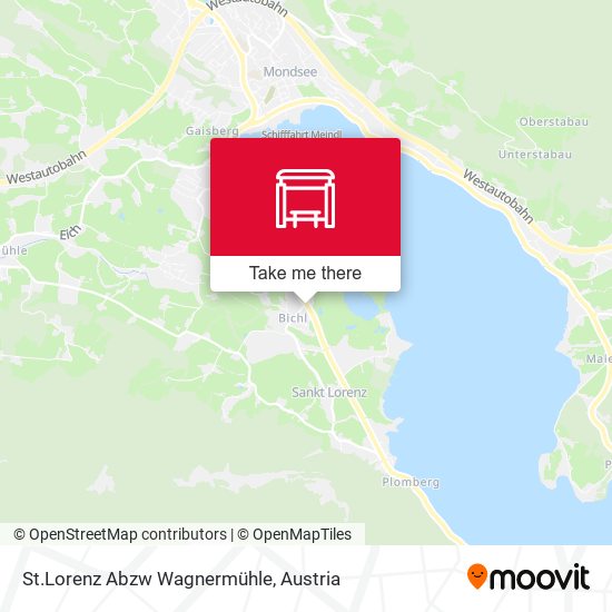 St.Lorenz Abzw Wagnermühle map