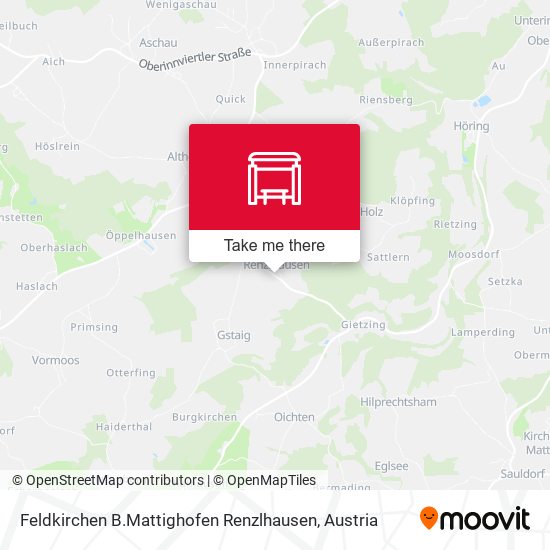 Feldkirchen B.Mattighofen Renzlhausen map