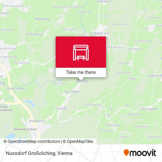 Nussdorf Großolching map