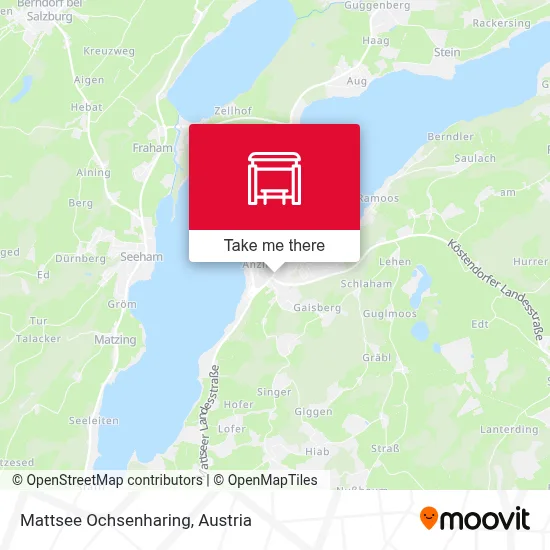 Mattsee Ochsenharing map