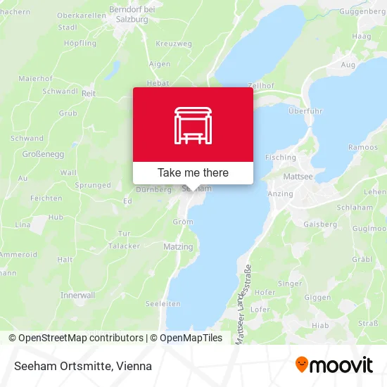 Seeham Ortsmitte map