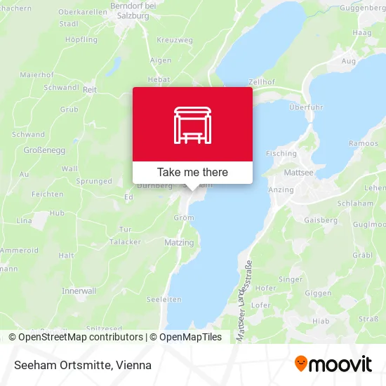 Seeham Ortsmitte map
