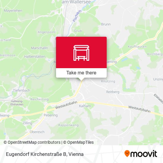 Eugendorf Kirchenstraße B map