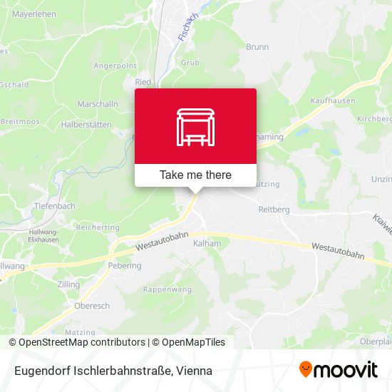 Eugendorf Ischlerbahnstraße map