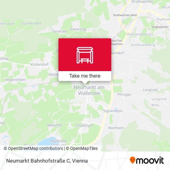 Neumarkt Bahnhofstraße C map