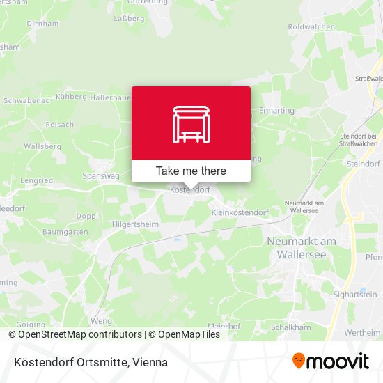 Köstendorf Ortsmitte map