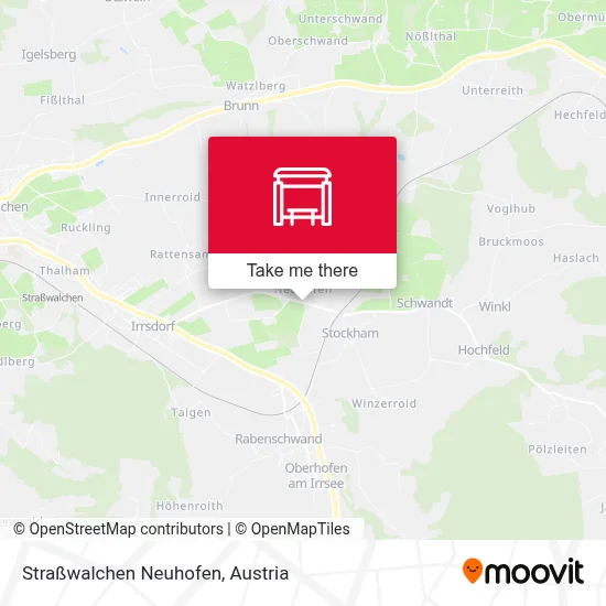 Straßwalchen Neuhofen map