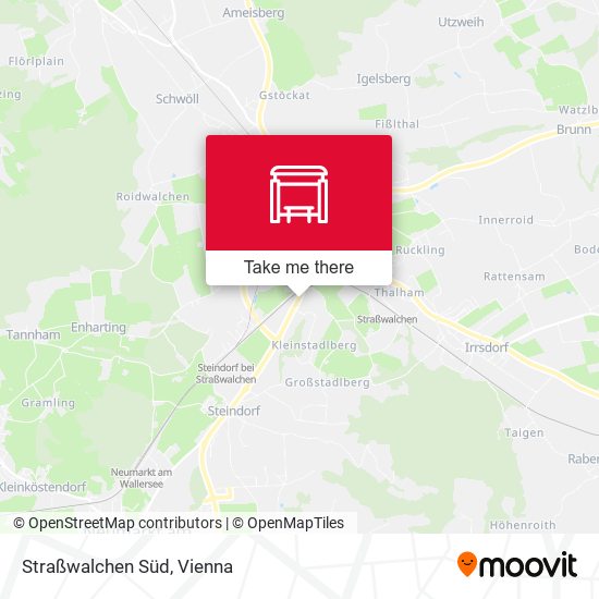 Straßwalchen Süd map