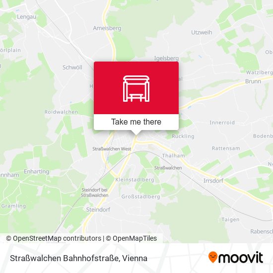 Straßwalchen Bahnhofstraße map