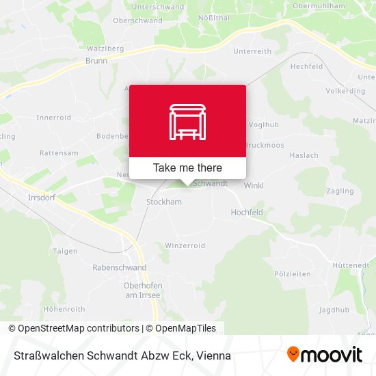 Straßwalchen Schwandt Abzw Eck map