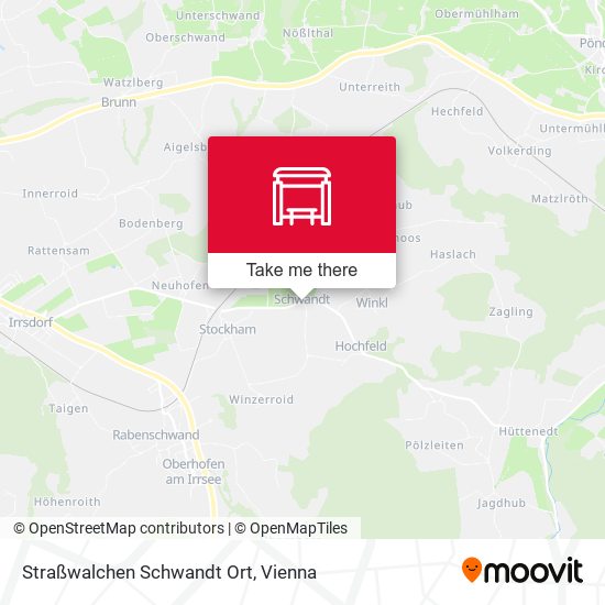 Straßwalchen Schwandt Ort map