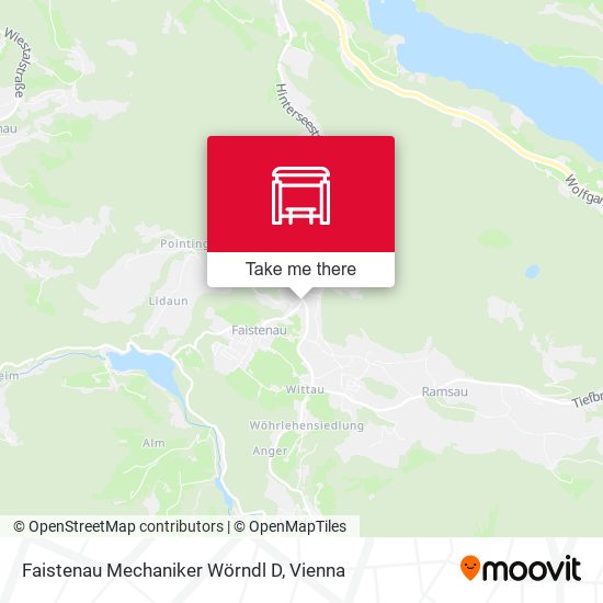 Faistenau Mechaniker Wörndl D map