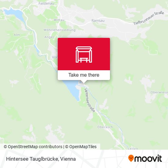Hintersee Tauglbrücke map