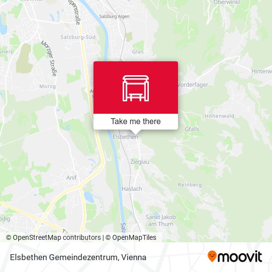 Elsbethen Gemeindezentrum map