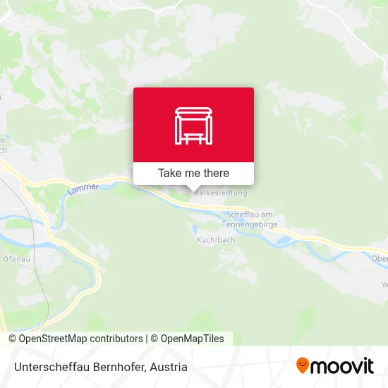 Unterscheffau Bernhofer map