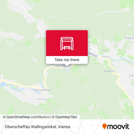 Oberscheffau Wallingwinkel map