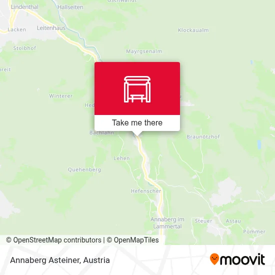 Annaberg Asteiner map