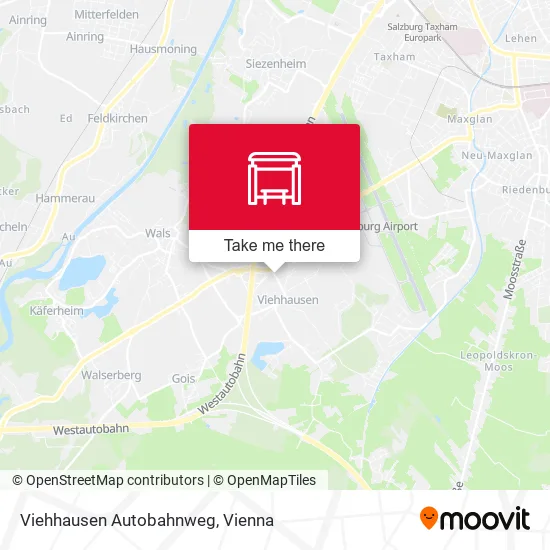 Viehhausen Autobahnweg map