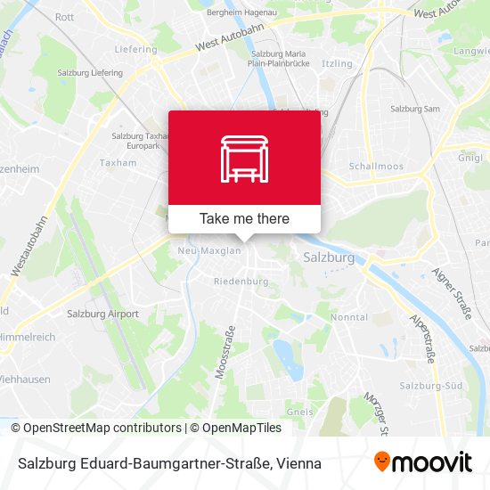 Salzburg Eduard-Baumgartner-Straße map
