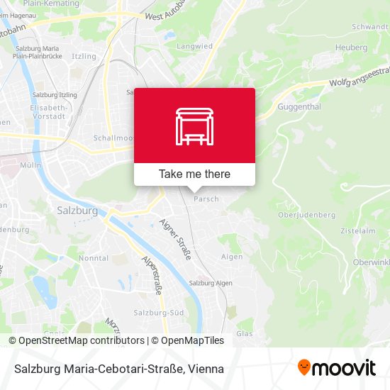 Salzburg Maria-Cebotari-Straße map
