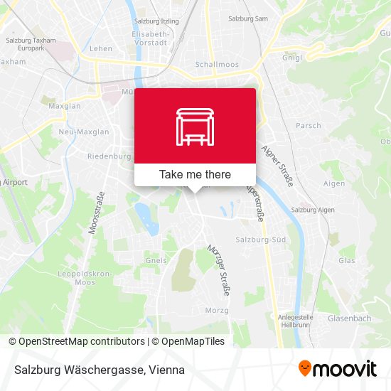 Salzburg Wäschergasse map