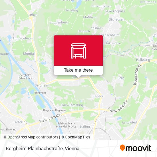 Bergheim Plainbachstraße map